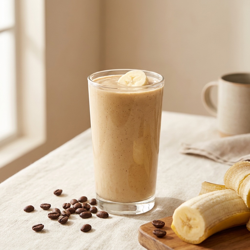 Coffee-Banana Breakfast Smoothie